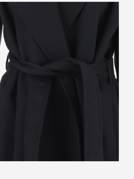 26FW 보테가베네타 코트 871436 BLACK - BOTTEGA VENETA