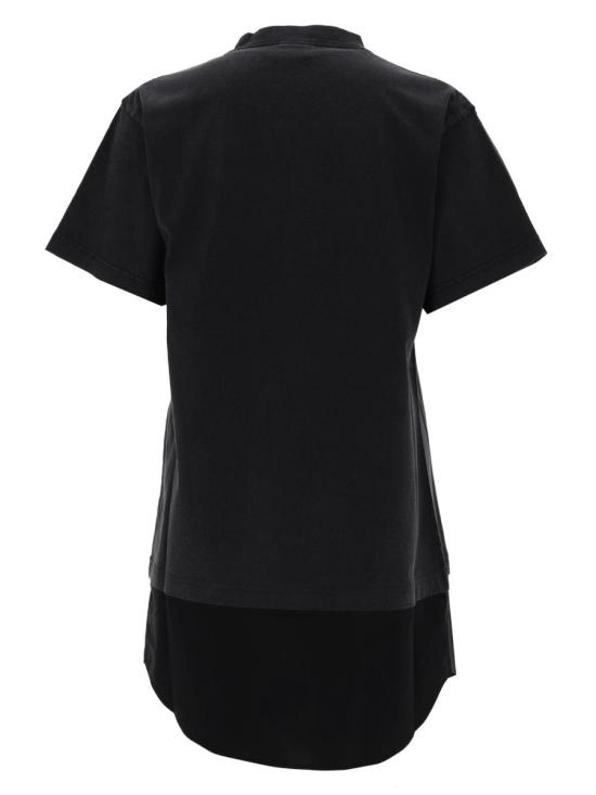26SS 발렌시아가 원피스 858621 TTVU29374 BLACK - BALENCIAGA