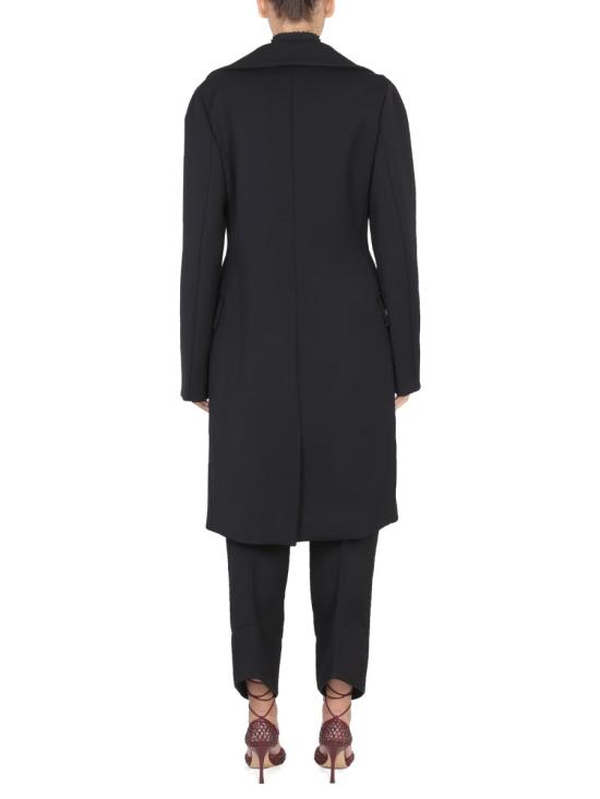  보테가베네타 트렌치 코트 666186 V0IV01000 BLACK - BOTTEGA VENETA
