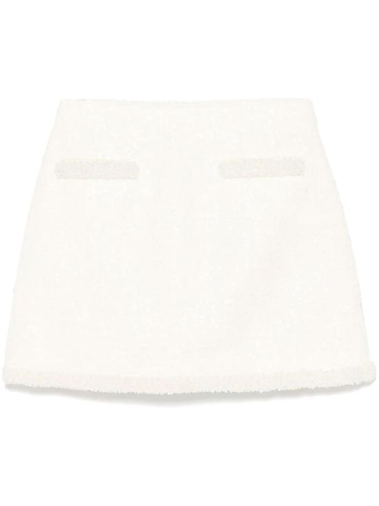  셀프 포트레이트 숏 스커트 RS25164SKC White