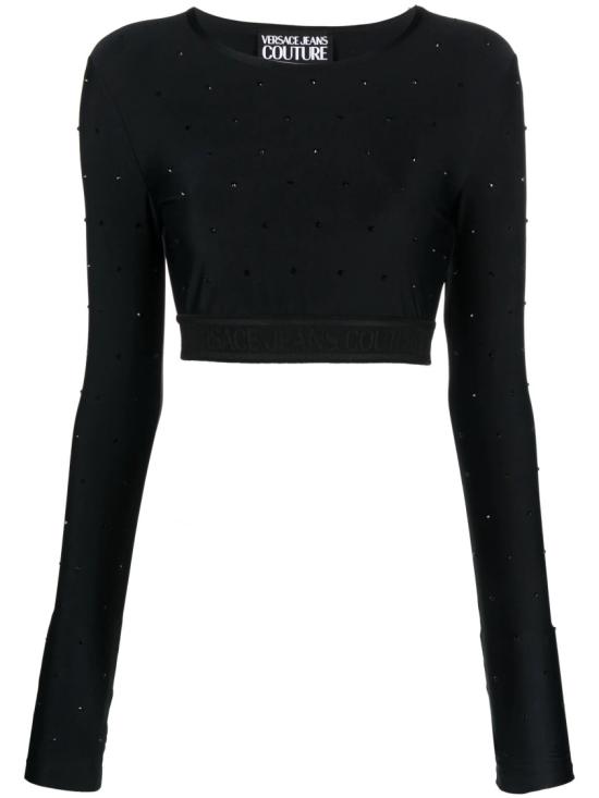  베르사체 탑 76HAHE05CJXXE899 Black