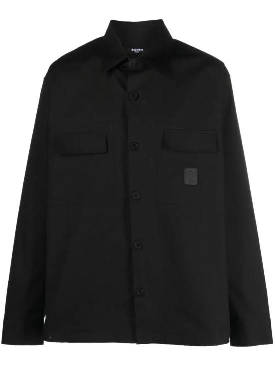  발망 셔츠 BH1HS166CC63 0PA Black