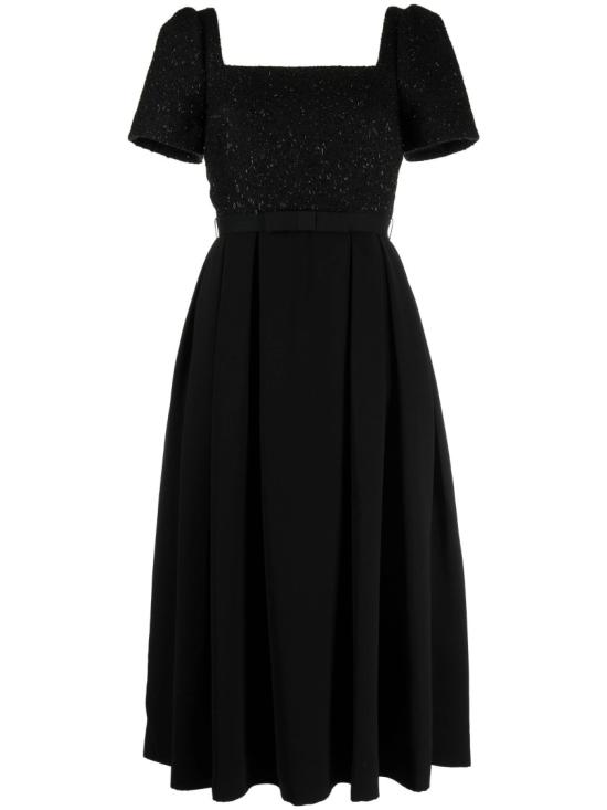  셀프 포트레이트 롱 원피스 RS24 167M BLACK