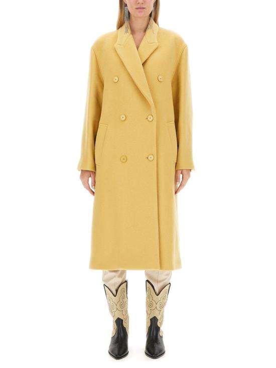  이자벨마랑 트렌치 코트 MA0099FA A3D19I10ST YELLOW - ISABEL MARANT