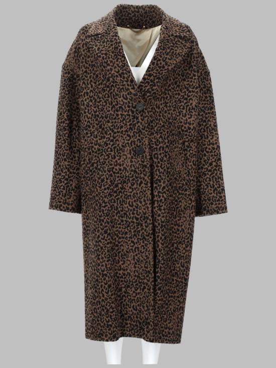 26FW 골든구스 COCOON 코쿤 싱글 브레스트 울 코트 GWP00566 P00065081399 MULTICOLOR