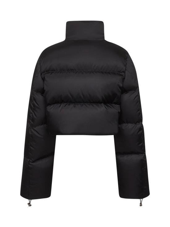 26FW 프라다 크롭 리나일론 다운 재킷 29D056OOO1WQ8F0002 BLACK - PRADA