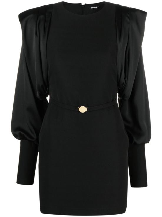 저스트까발리 미디 원피스 75PAO923N0028 899 Black