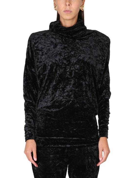  생로랑 스웨터 718581 Y5F611000 BLACK
