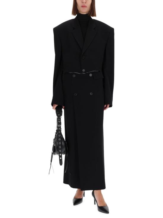 25FW 발렌시아가 스커트 838768 TRT011000 BLACK - BALENCIAGA