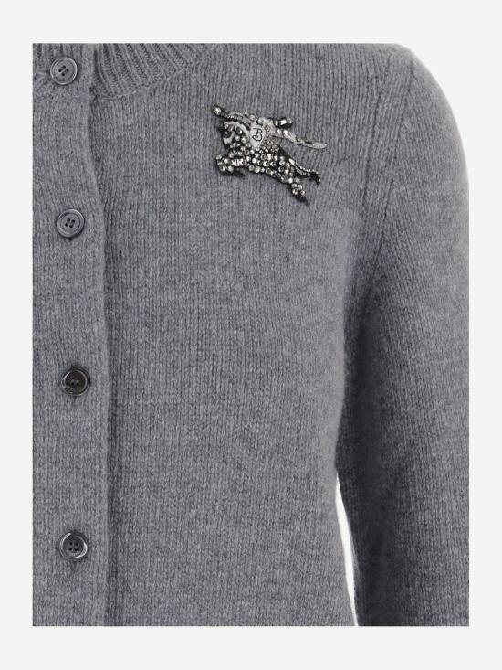 26FW 버버리 니트웨어 8132458 GRAY - BURBERRY