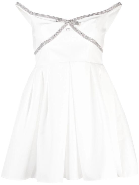  셀프 포트레이트 숏 원피스 RS24 030S WHITE