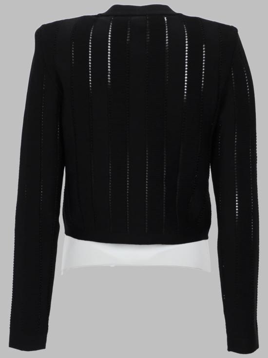 26FW 발망 스웨터 HF1KL459KK34 0PA BLACK - BALMAIN