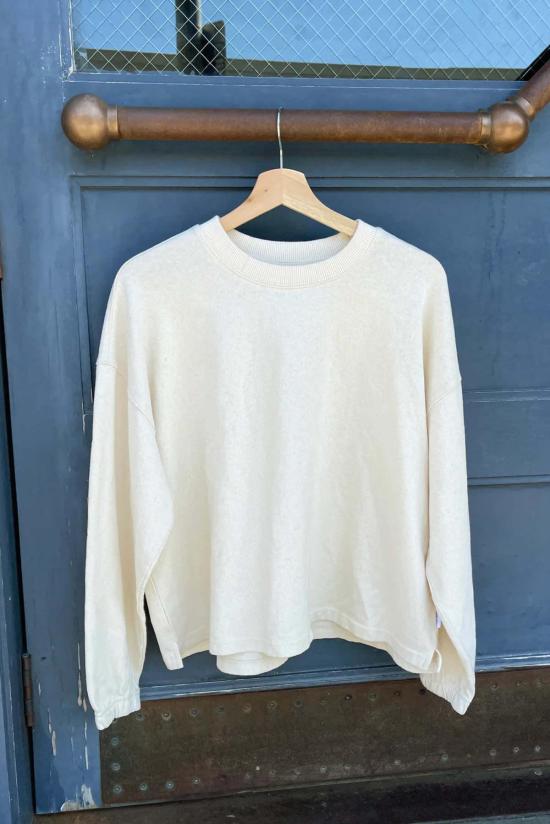  르 본 숍 긴팔 티셔츠 Le Bon Shoppe Naturelle 티셔츠 Naturel - LE BON SHOPPE