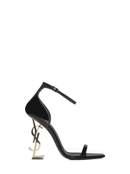 26FW 생로랑 오피움 샌들 페이턴트 5576621TV1A1000 BLACK