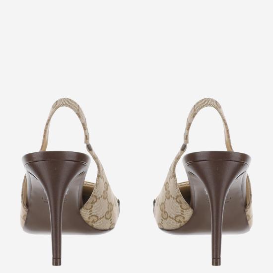 26FW 구찌 돈나 슬링백 펌프스 A0068T BEIGE - GUCCI