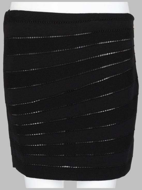 26FW 발망 스커트 HF1LA695KK34 0PA BLACK