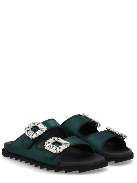 26SS 로저비비에 샌들 RVW45844480RS0 V801 GREEN - ROGER VIVIER