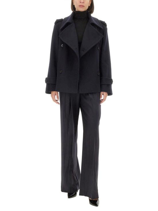  막스마라 라베노 더블 브레스티드 피코트 2421086023600 560005 BLUE - MAX MARA