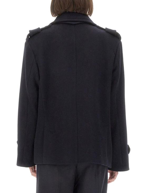  막스마라 라베노 더블 브레스티드 피코트 2421086023600 560005 BLUE - MAX MARA