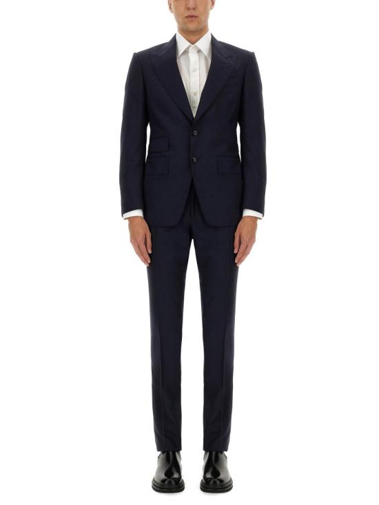 26FW 톰포드 수트 팬츠 2LEP01 WOS02UBR BLUE - TOMFORD