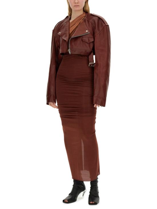  릭 오웬스 자켓 RO01D2790 LNV73 BORDEAUX - RICK OWENS