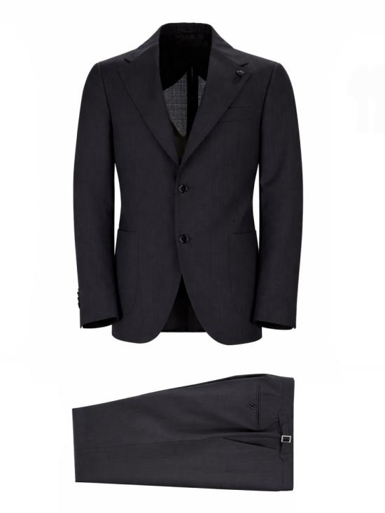 26SS 라르디니 수트 팬츠 PA898AE PAIF66412980 BLACK - LARDINI
