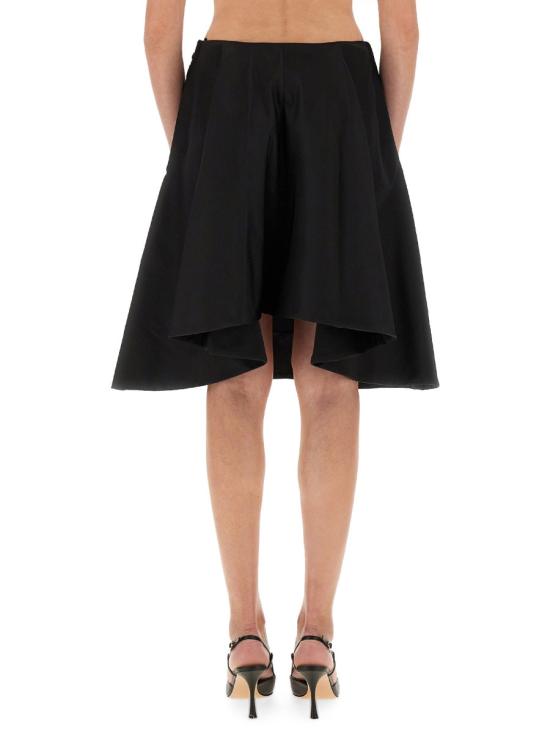 25FW 알렉산더 맥퀸 스커트 832556 QEAGH1000 BLACK