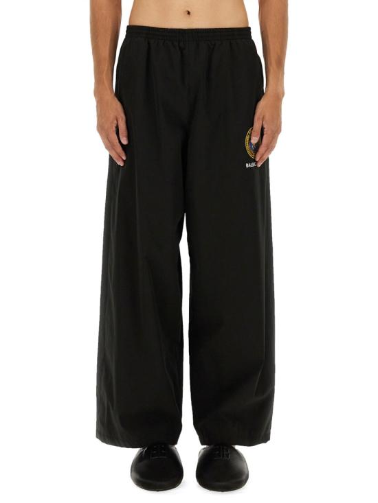 25FW 발렌시아가 트레이닝/조거 팬츠 838819 TRO311000 BLACK - BALENCIAGA