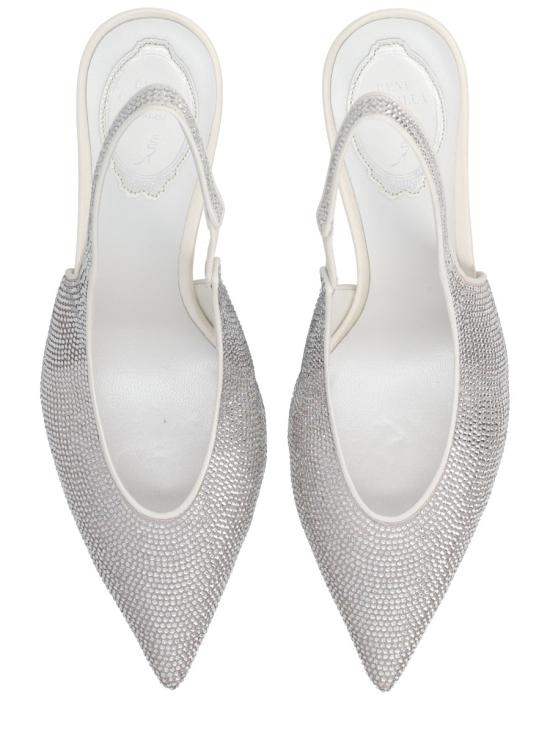 26SS 르네 카오빌라 힐/펌프스 C12648 080CRINV155 SILVER - RENE CAOVILLA