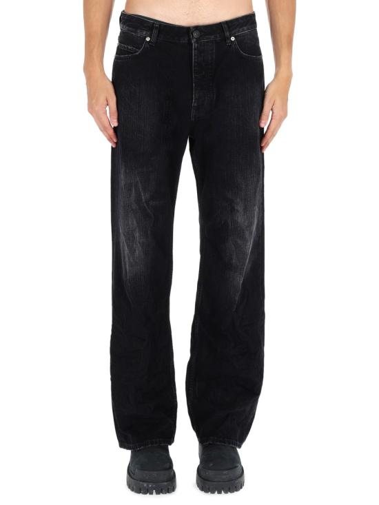 25FW 발렌시아가 데님 팬츠 851352 TTW671037 BLACK - BALENCIAGA