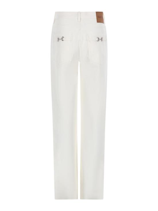 26SS 구찌 데님 팬츠 855031 XDDD99000 WHITE - GUCCI