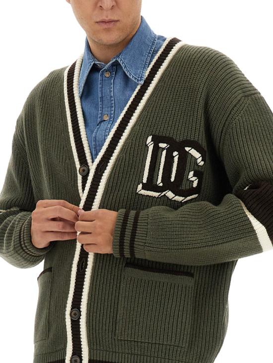  돌체앤가바나 스웨터 GXV13Z JCVYCV9638 GREEN - DOLCE & GABBANA