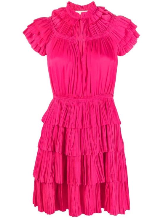  울라 존슨 미디 원피스 PF230162 ORD Pink