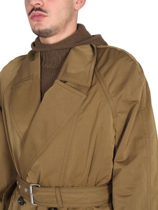  보테가베네타 트렌치 코트 733795 VF4K09523 GREEN - BOTTEGA VENETA