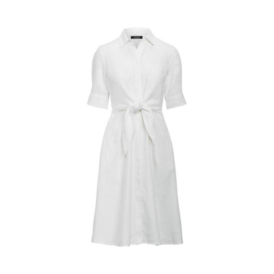 랄프 로렌 롱 원피스 200831364001 White