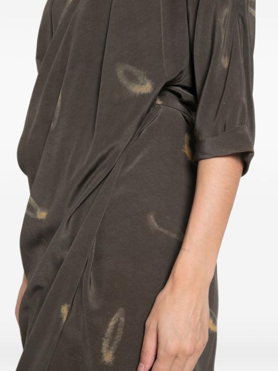 26FW 코타나 롱 원피스 A3878 SOMAPRINT BROWN - CORTANA
