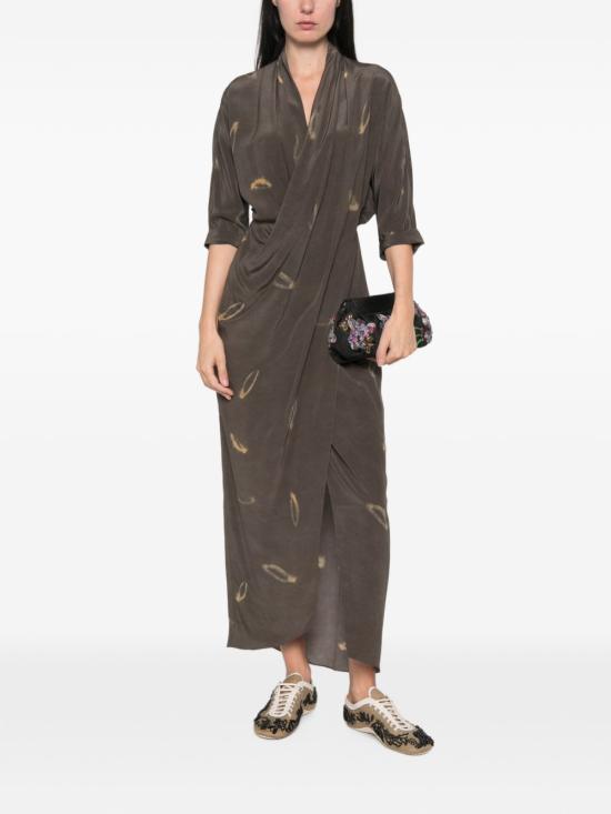 26FW 코타나 롱 원피스 A3878 SOMAPRINT BROWN - CORTANA