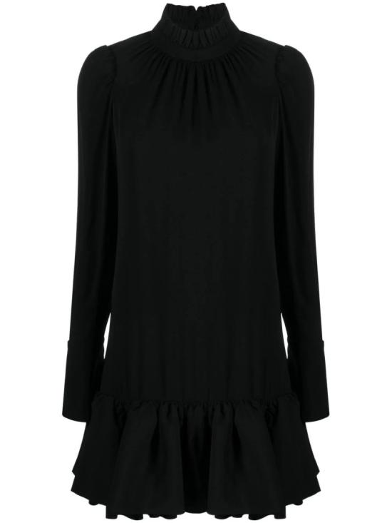  파코라반 미디 원피스 23SCRO518AC0069 Black