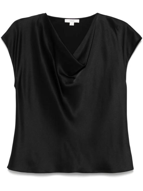  빈스 탑 V796112595 001BLK Black