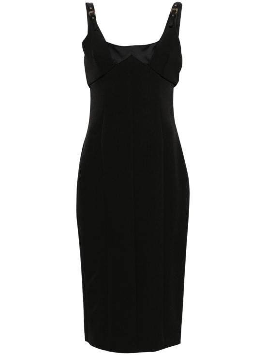  베르사체 미디 원피스 76HAO919N0103899 Black