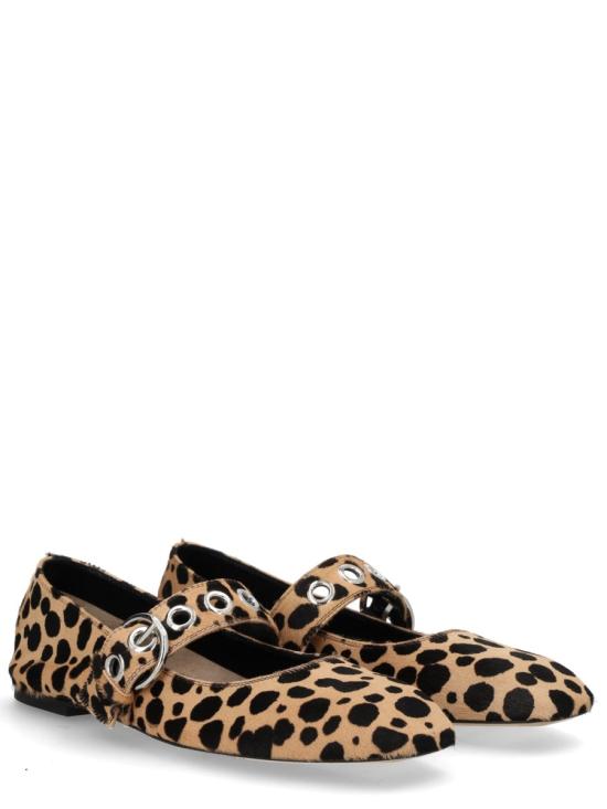26SS 에이드 플랫 슈즈 A11 FL0551068227 126 BEIGE BLACK MULTICOLOR - AEYDE