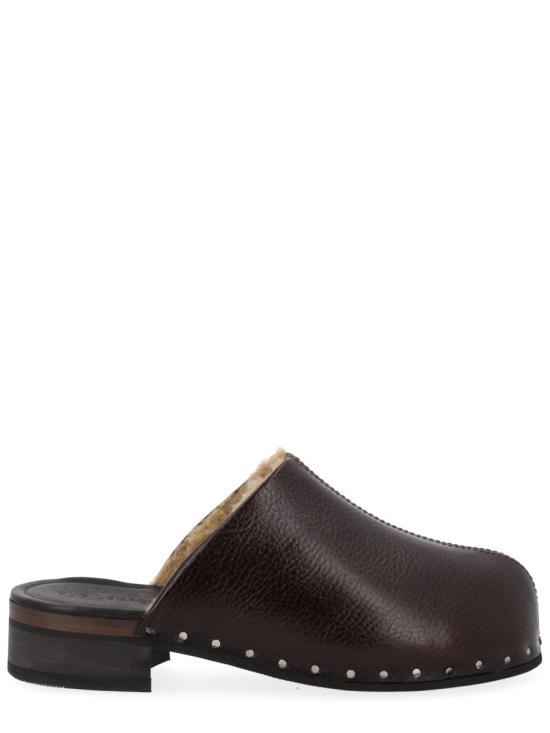 25FW 아워레가시 나오토 클로그 A4257NDA DEEPAMERICANOLEATHER BLACK - OUR LEGACY