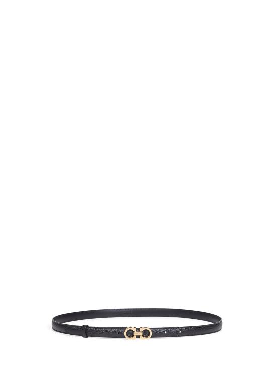 26FW 살바토레 페라가모 간치니 벨트 23B224DONNAH15675180 BLACK