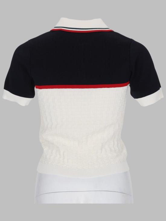 26FW 카사블랑카 셔츠 W PF26 KW 1247 01WHITE NAVY - CASABLANCA