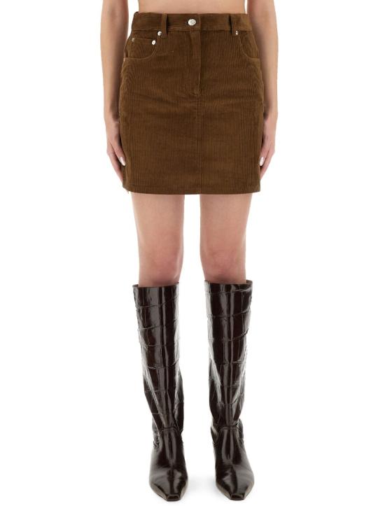25FW 모스키노 스커트 01038220 0095 BROWN - MOSCHINO