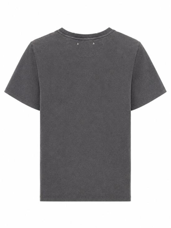 26FW 골든구스 폴로 티셔츠 GWP01221 P00067160318 CHARCOAL - GOLDEN GOOSE