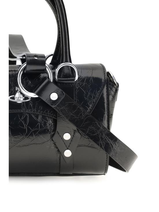 26FW 비비안웨스트우드 베띠나 미니 크로스바디 탑핸들 백 4803001PWL00EO BLACK - VIVIENNE WESTWOOD