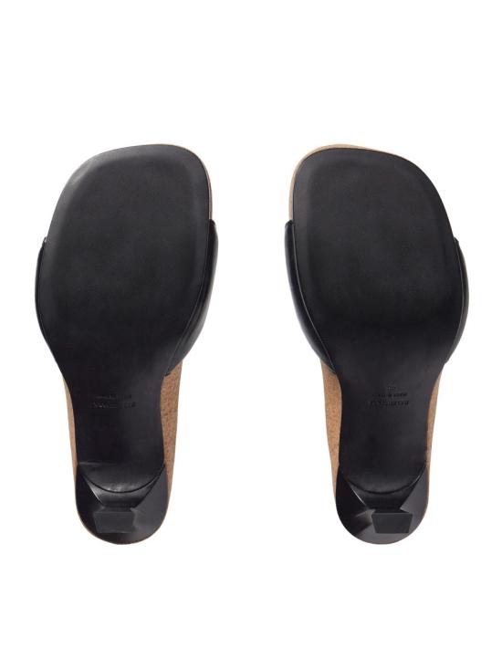 25FW 발렌시아가 x 숄 샌들 827465 WB2U11180 BLACK