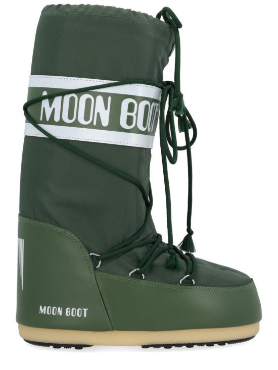25FW 문부츠 아이콘 나일론 부츠 80D1400440 G016 GREEN - MOON BOOT