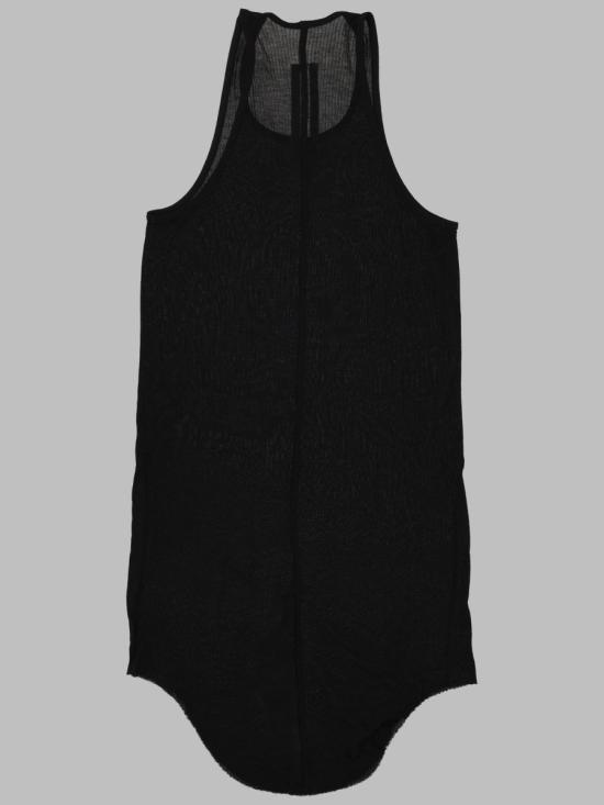 26FW 릭 오웬스 민소매 티셔츠 RP02F5101 RC09 BLACK - RICK OWENS